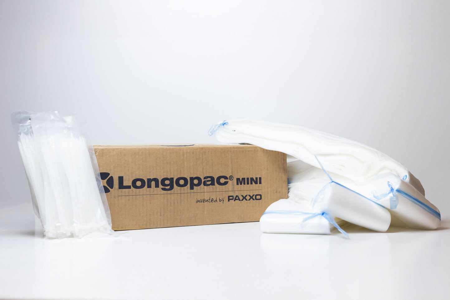 6.5 mil Longopac Vacuum Bags, 4 Pack - EXTRA THICK / No Tear Plastic
