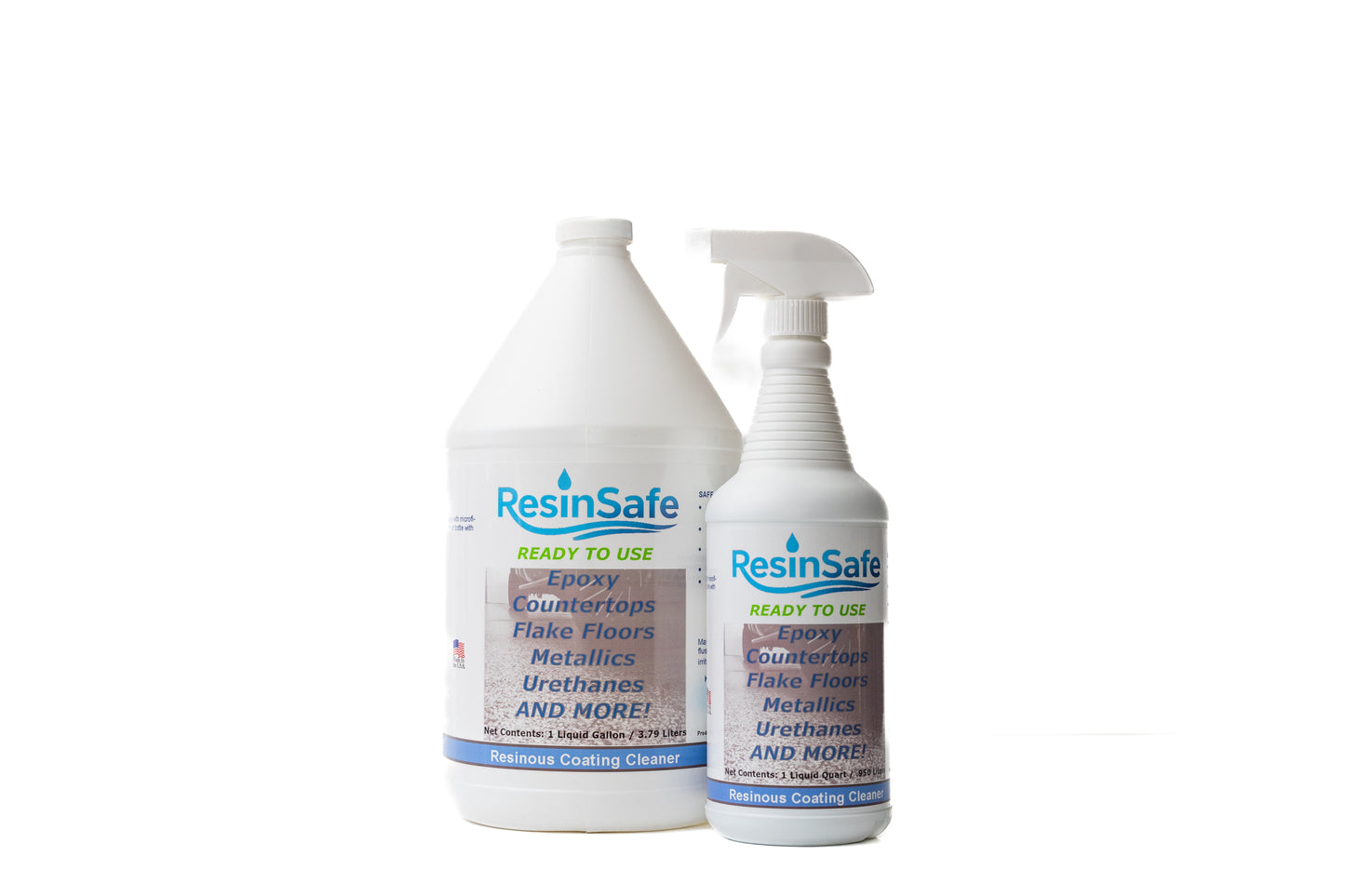 ResinSafe - Epoxy, Polyaspartic and Resinous Coating Cleaner