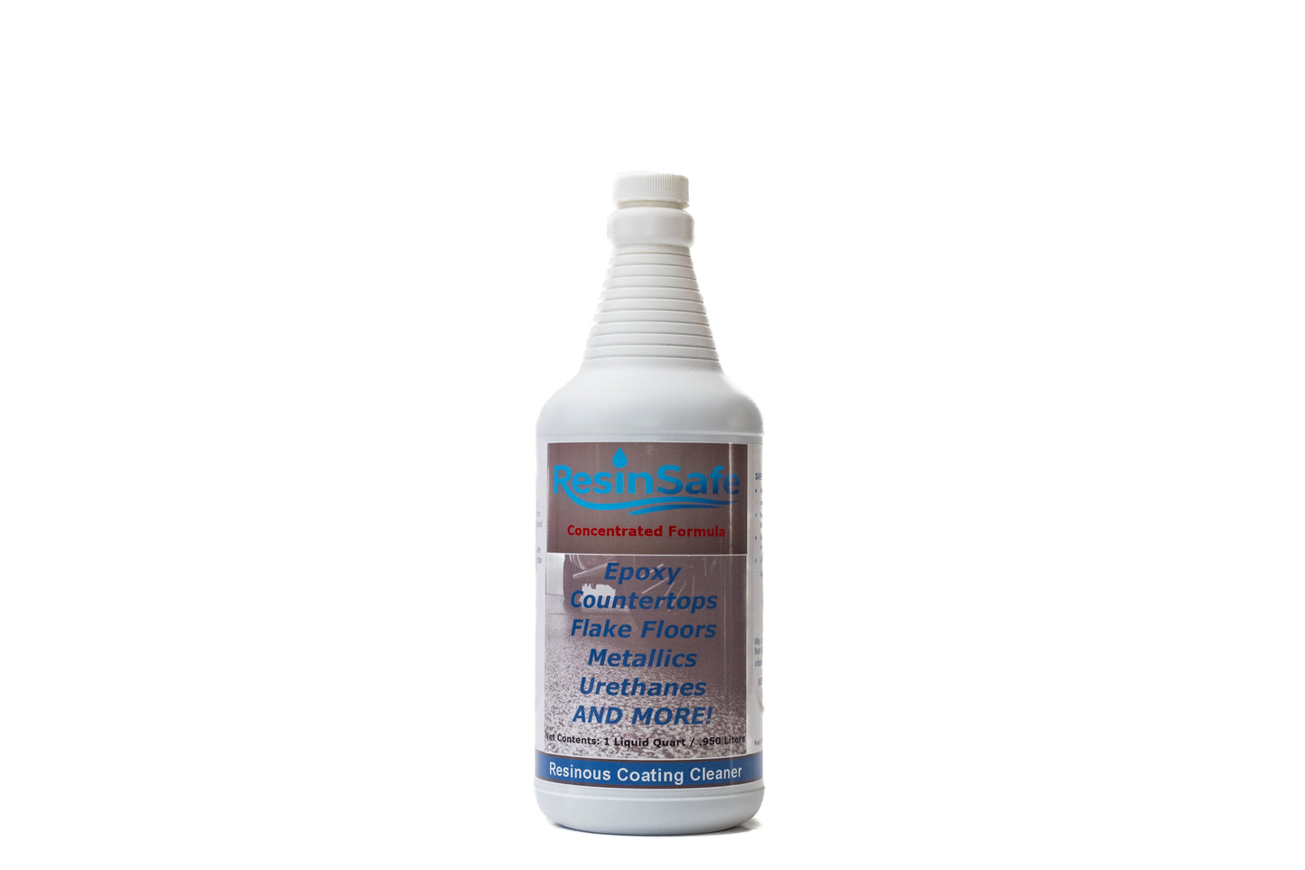 ResinSafe - Epoxy, Polyaspartic and Resinous Coating Cleaner