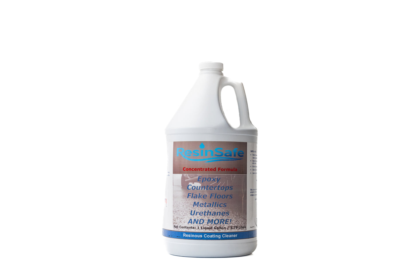 ResinSafe - Epoxy, Polyaspartic and Resinous Coating Cleaner