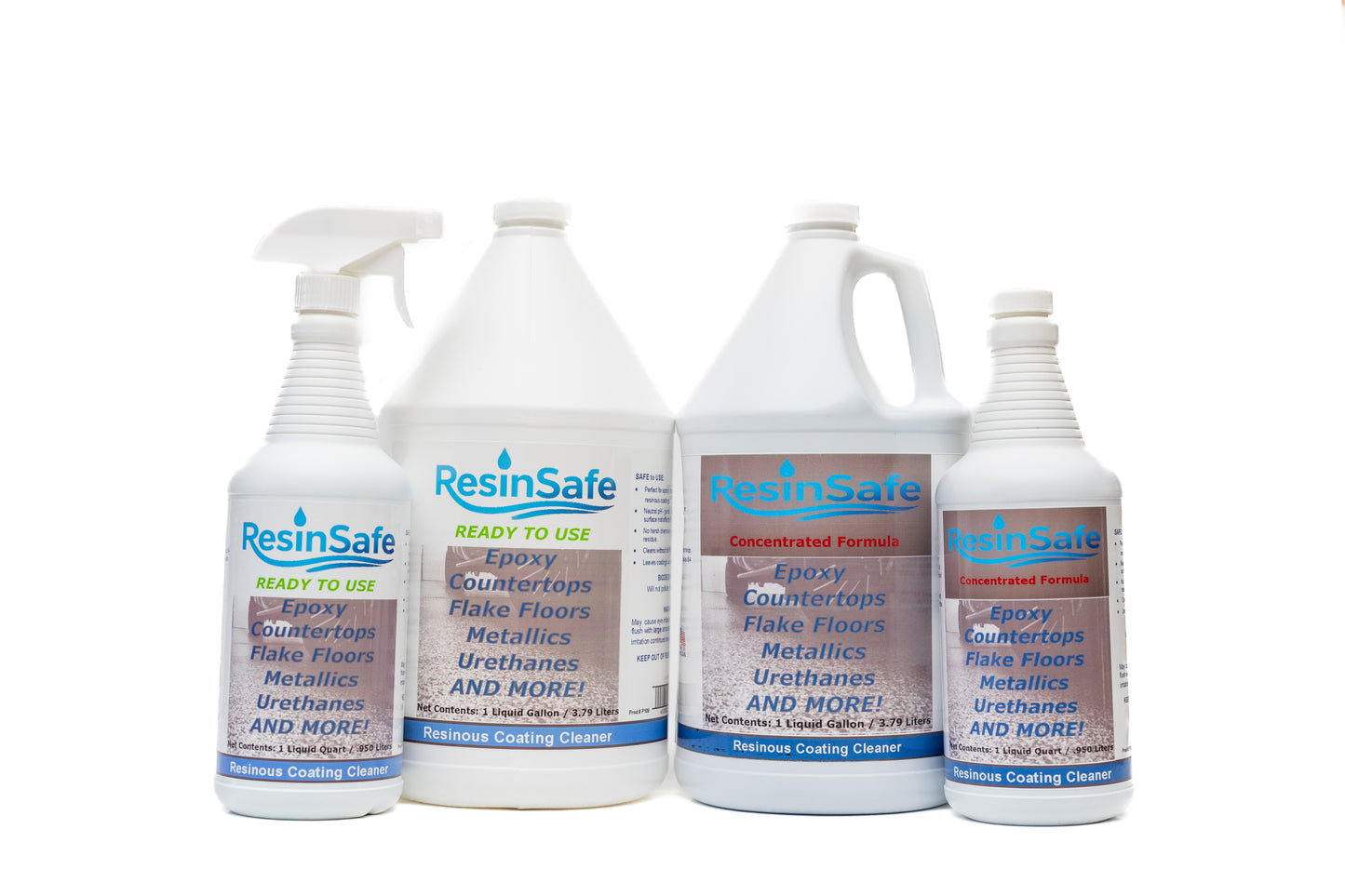 ResinSafe - Epoxy, Polyaspartic and Resinous Coating Cleaner